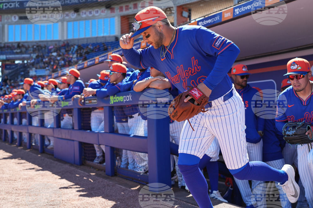 Astros Mets Spring Baseball