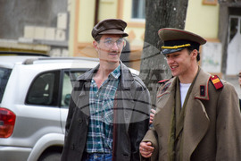 Благоевград - Международен ден на театъра - шествие