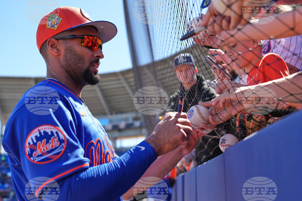 Astros Mets Spring Baseball