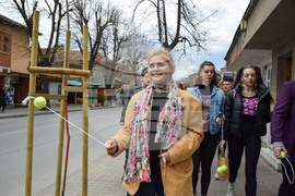 Благоевград - Международен ден на театъра - шествие