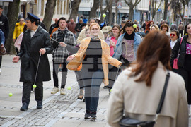 Благоевград - Международен ден на театъра - шествие