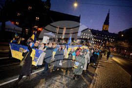 Denmark Russia Ukraine War Anniversary