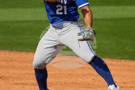 Royals Reds Spring Baseball