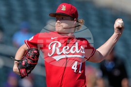 Royals Reds Spring Baseball