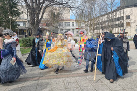 Разград - Международен ден на театъра - шествие