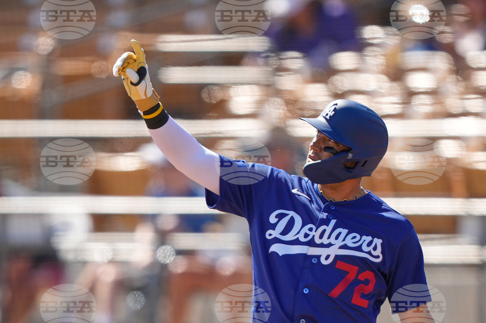 Guardians Dodgers Spring Baseball