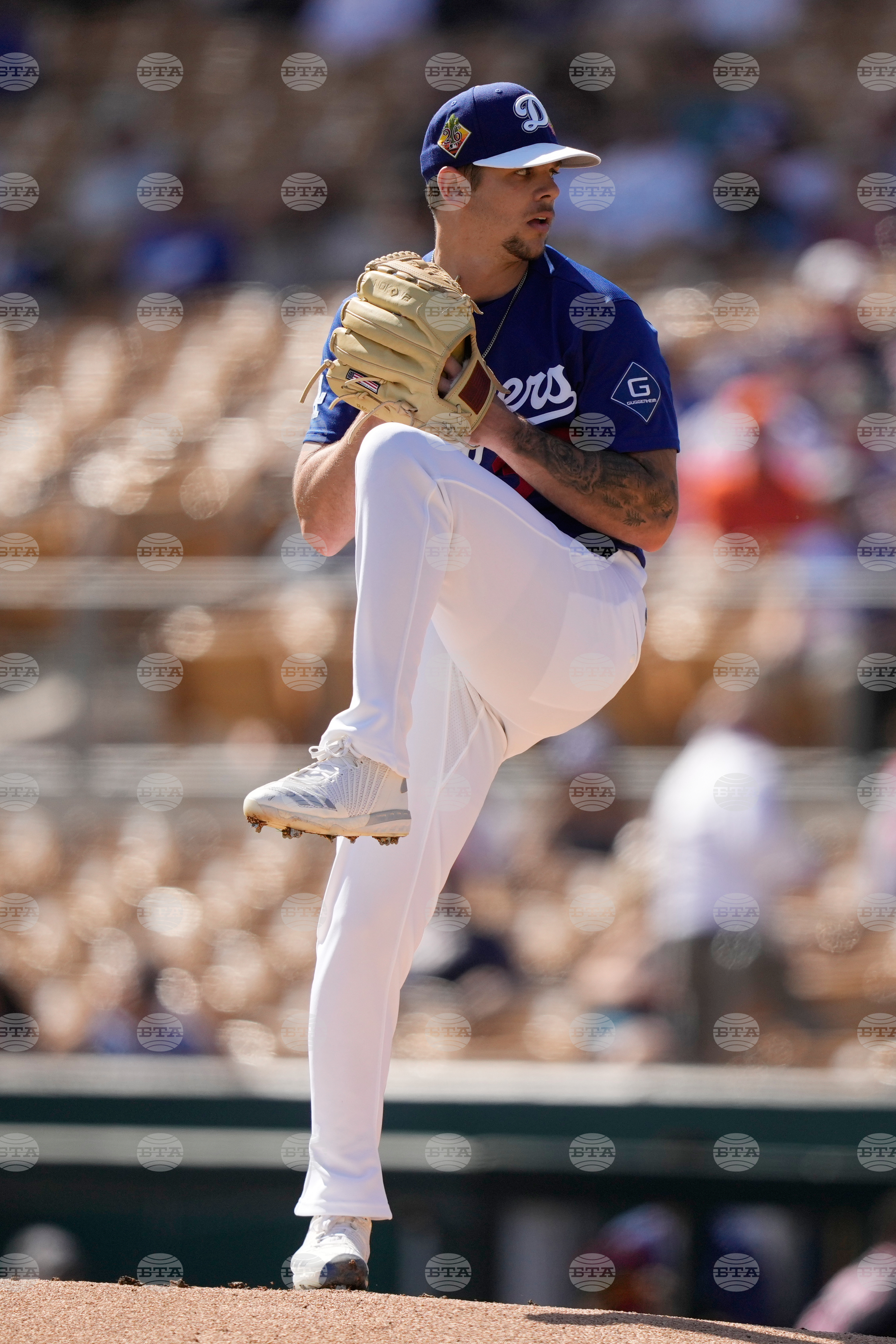Guardians Dodgers Spring Baseball