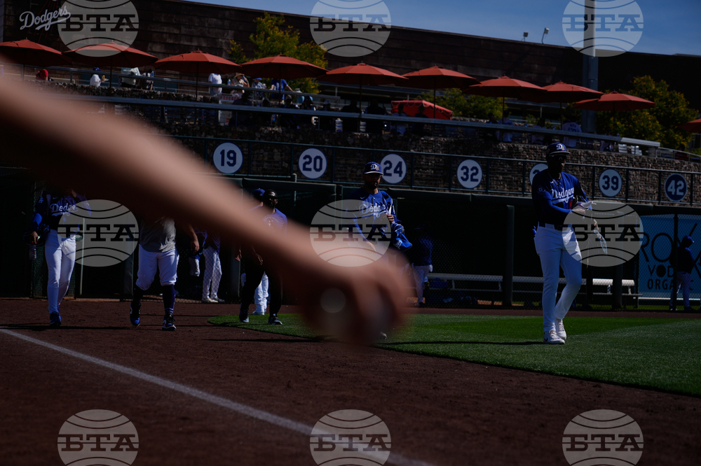 Guardians Dodgers Spring Baseball