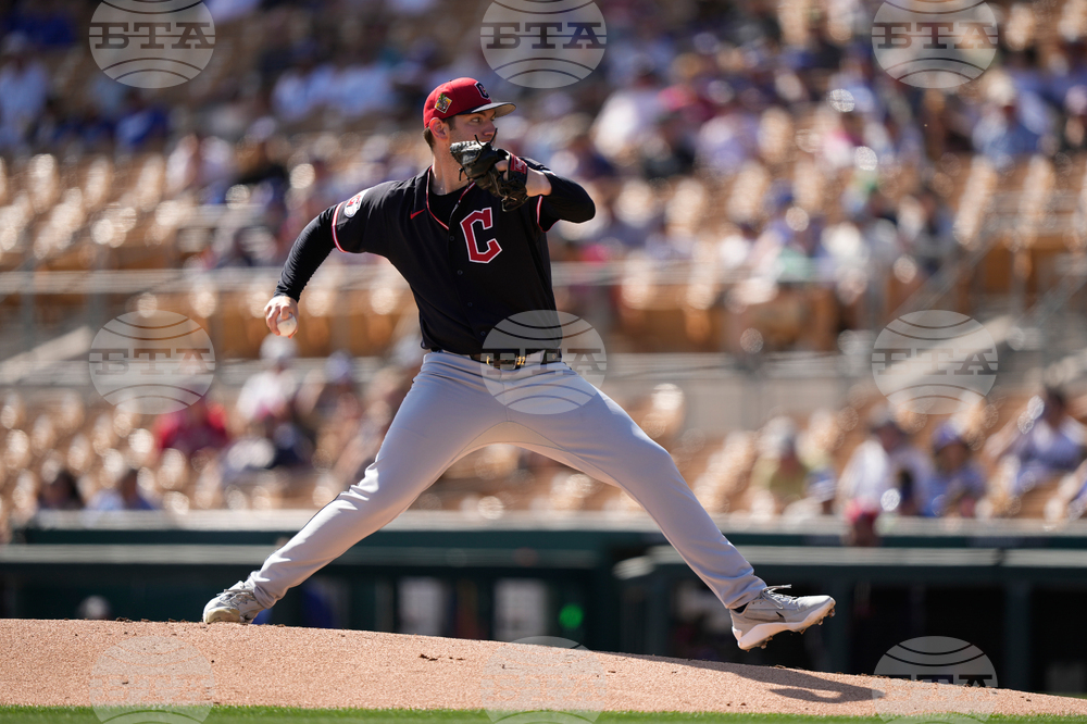 Guardians Dodgers Spring Baseball