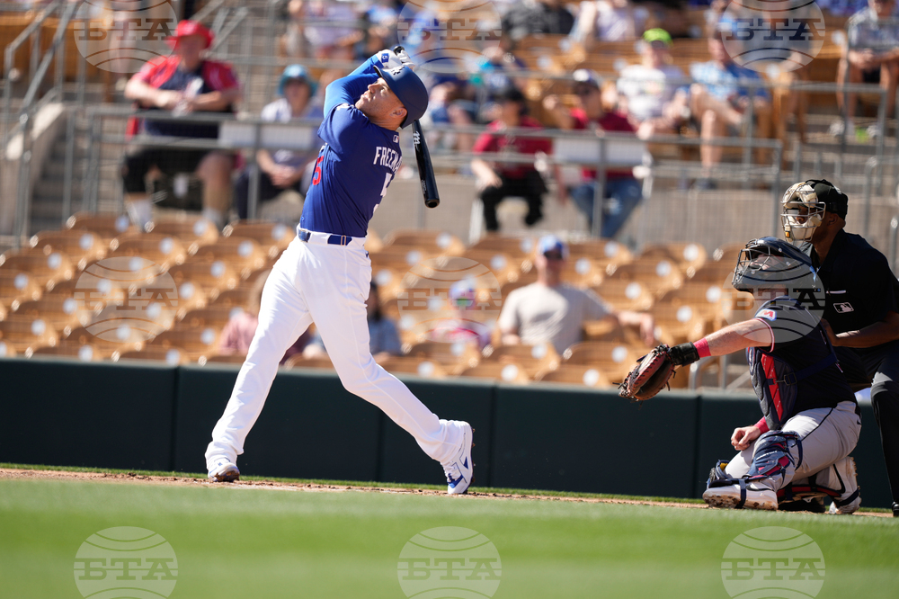 Guardians Dodgers Spring Baseball