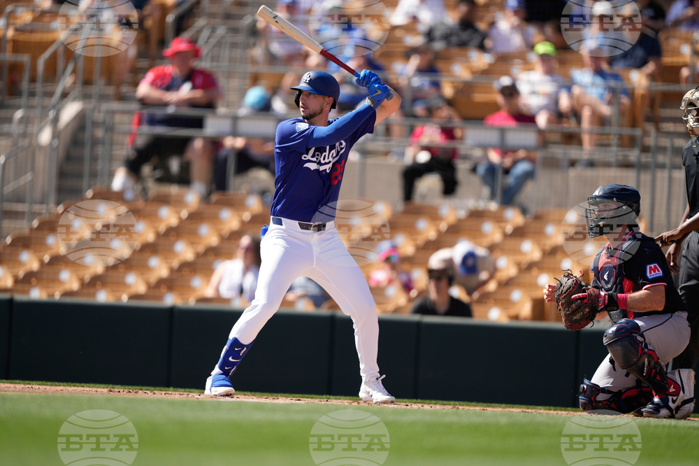Guardians Dodgers Spring Baseball