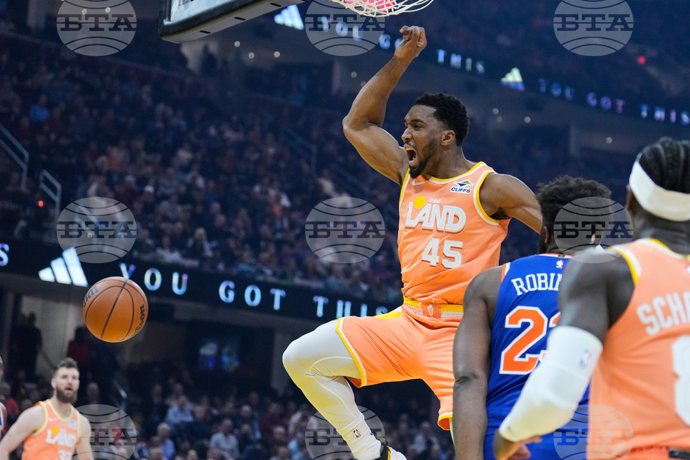 Knicks Cavaliers Basketball