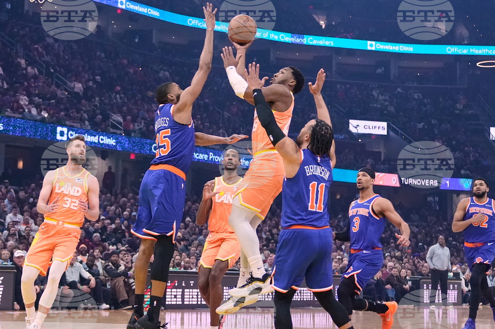 Knicks Cavaliers Basketball