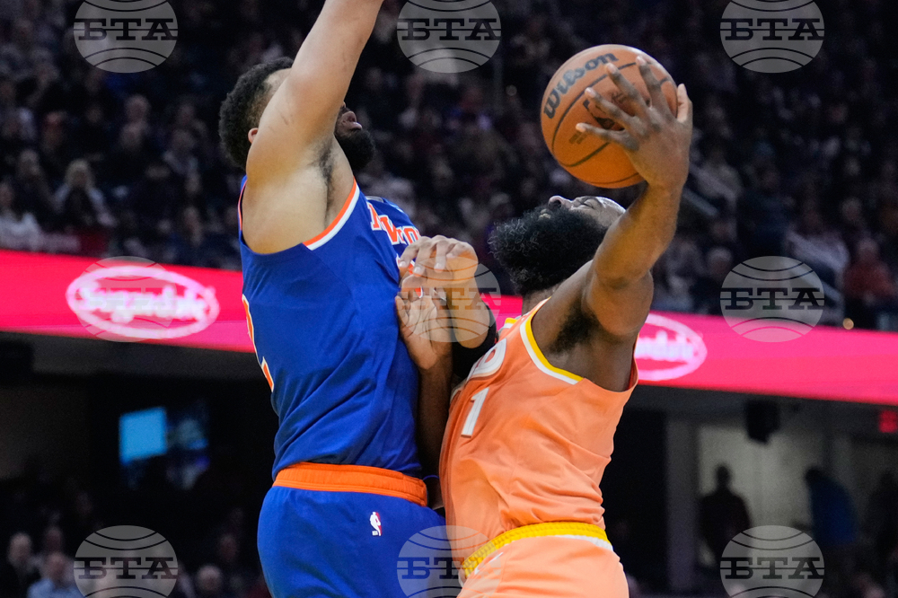 Knicks Cavaliers Basketball