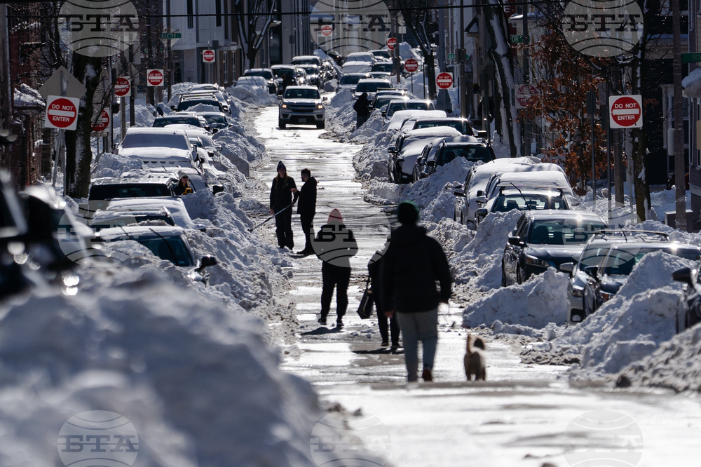 APTOPIX Winter Weather Boston