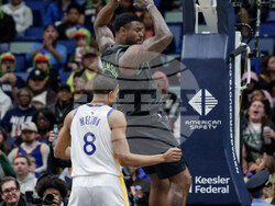 Warriors Pelicans Basketball