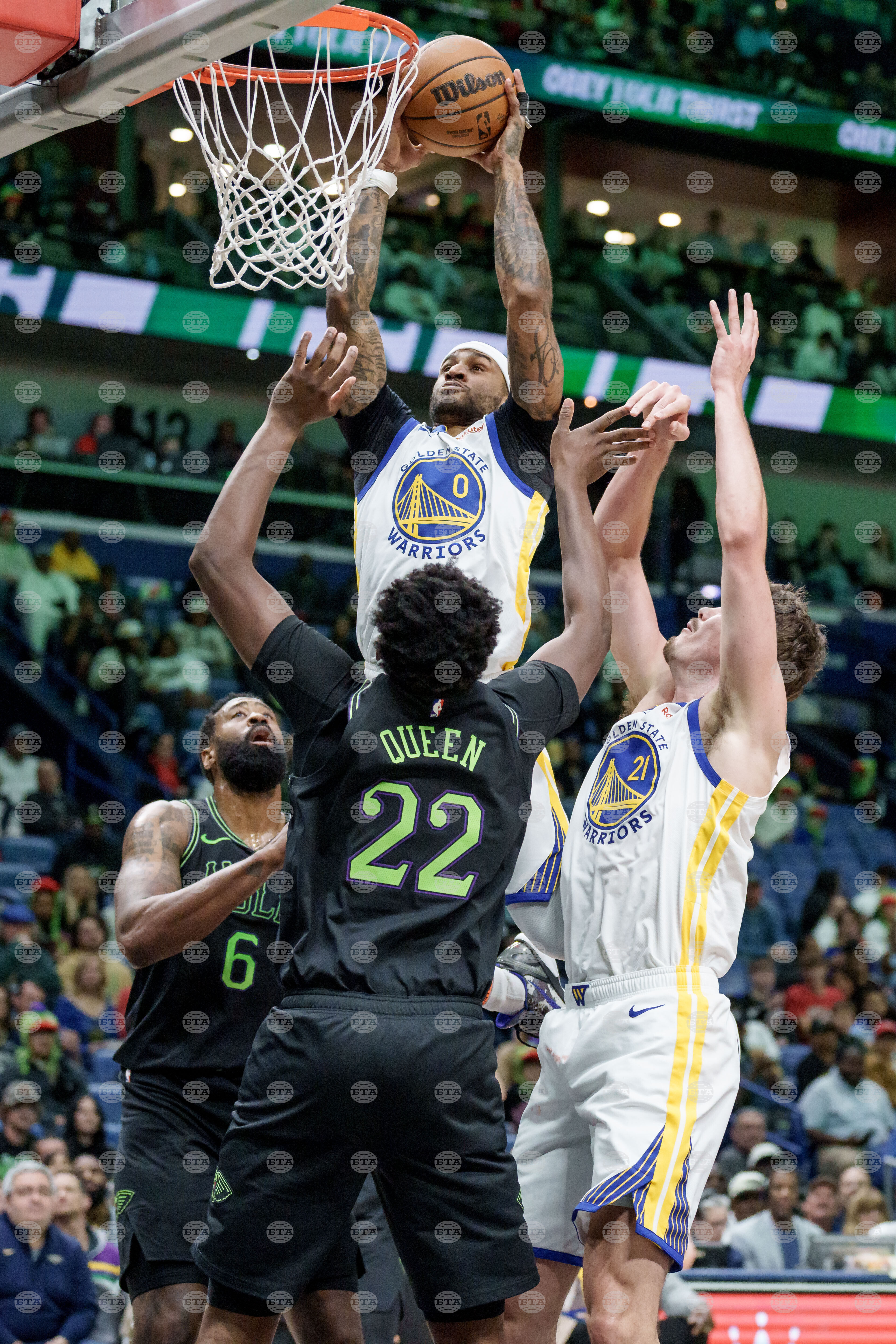 Warriors Pelicans Basketball