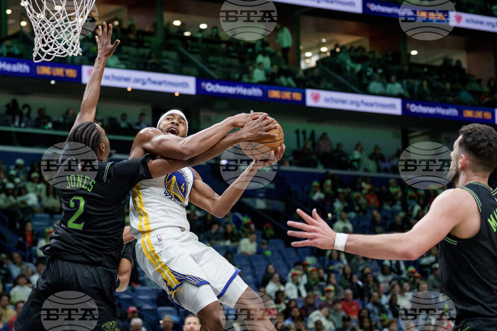 Warriors Pelicans Basketball