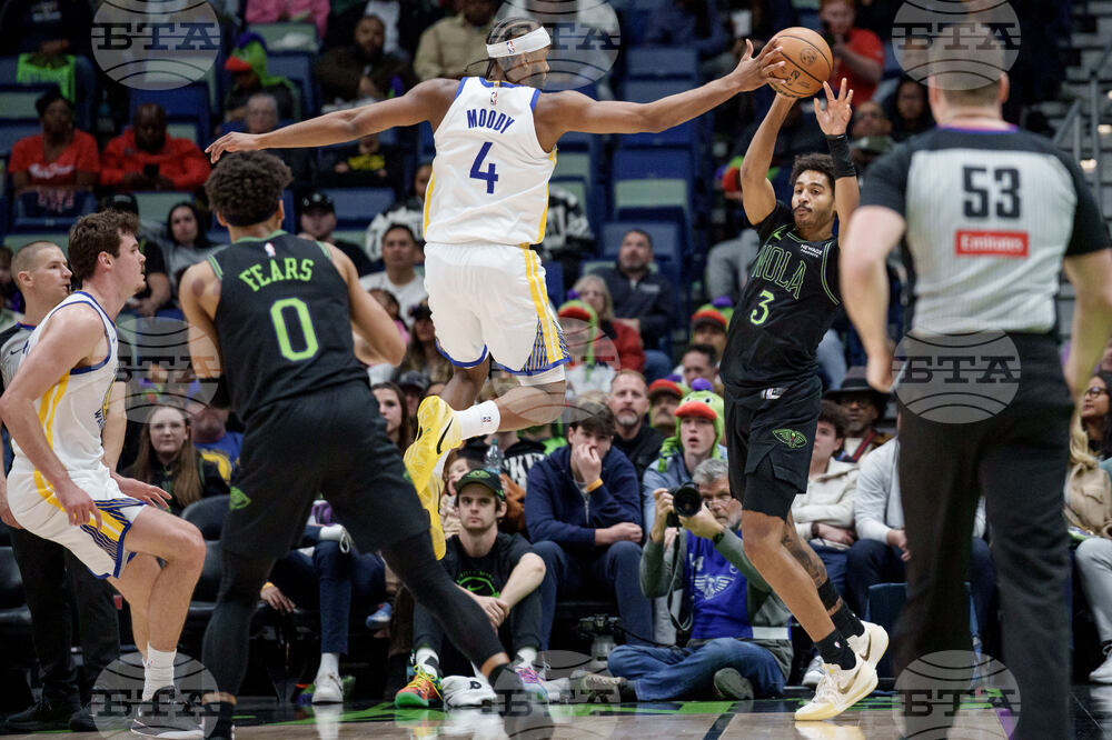 Warriors Pelicans Basketball