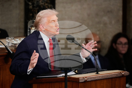 APTOPIX State of the Union