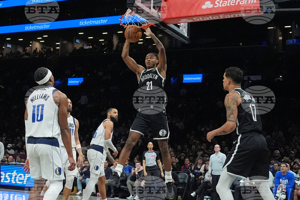 Mavericks Nets Basketball