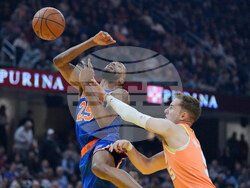 Knicks Cavaliers Basketball