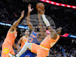 Knicks Cavaliers Basketball