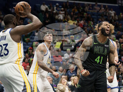 Warriors Pelicans Basketball