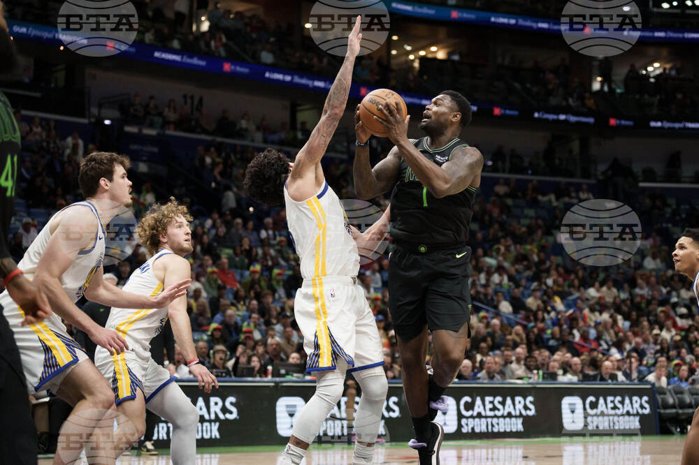 Warriors Pelicans Basketball