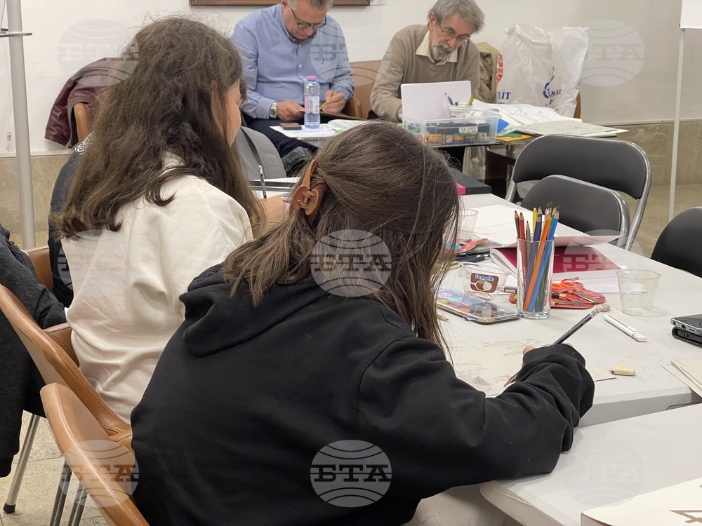 Казанлък - училище за карикатура