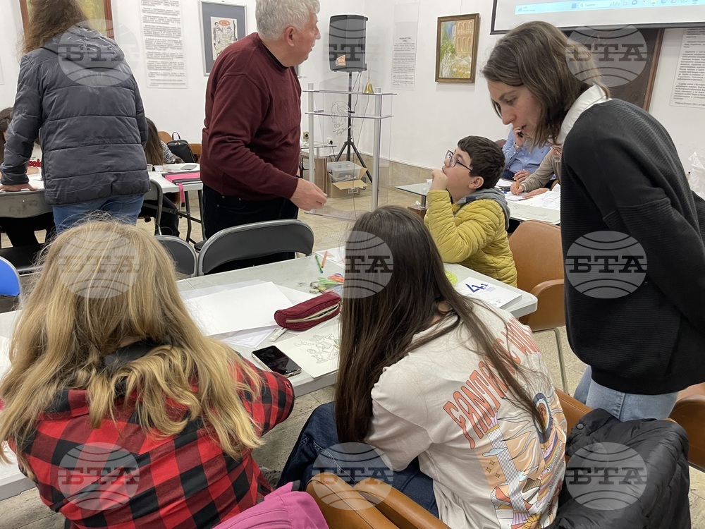 Казанлък - училище за карикатура