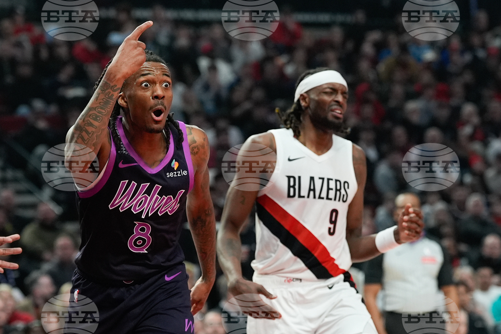 Timberwolves Trail Blazers Basketball