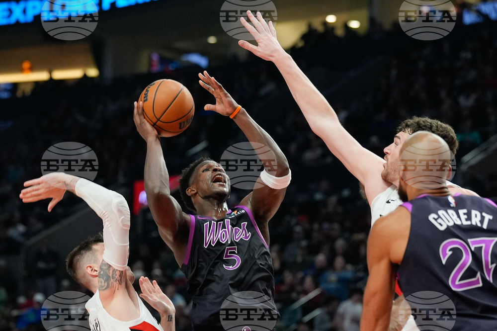 Timberwolves Trail Blazers Basketball