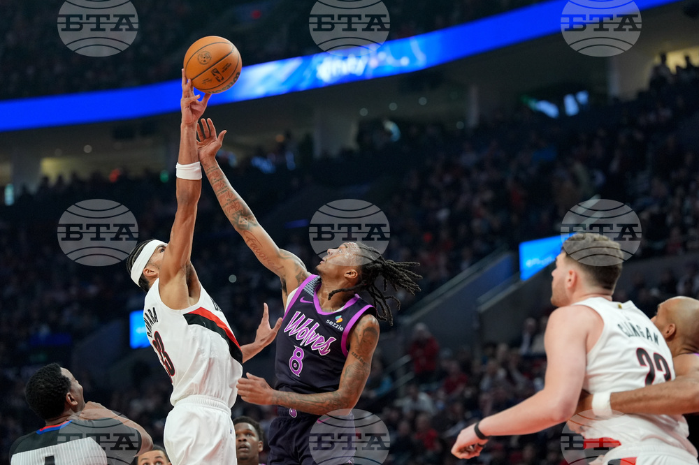 Timberwolves Trail Blazers Basketball