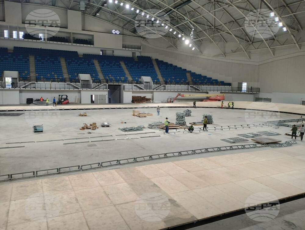 Спортната зала "Арена Бургас" ще бъде официално открита на 18 май