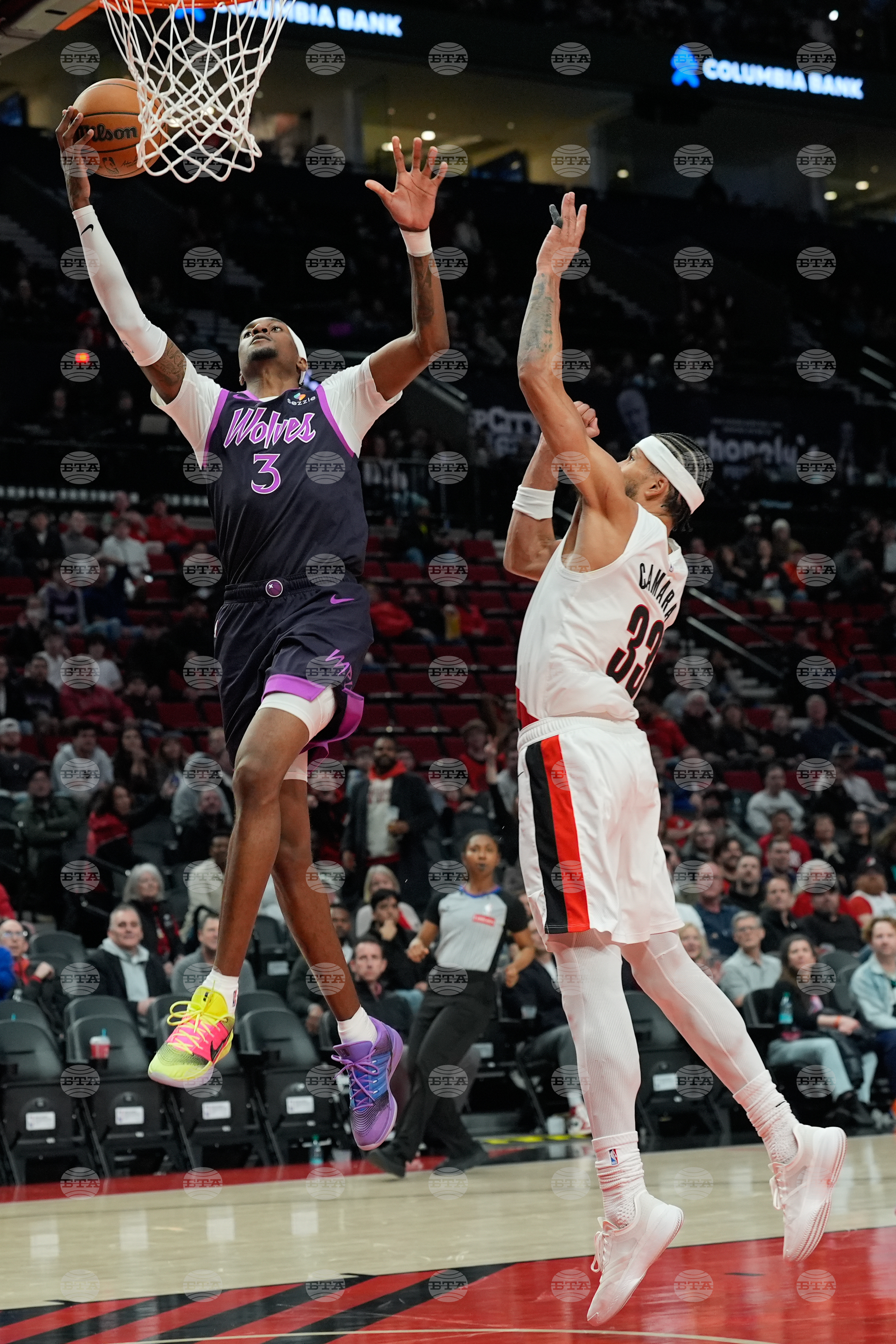 Timberwolves Trail Blazers Basketball