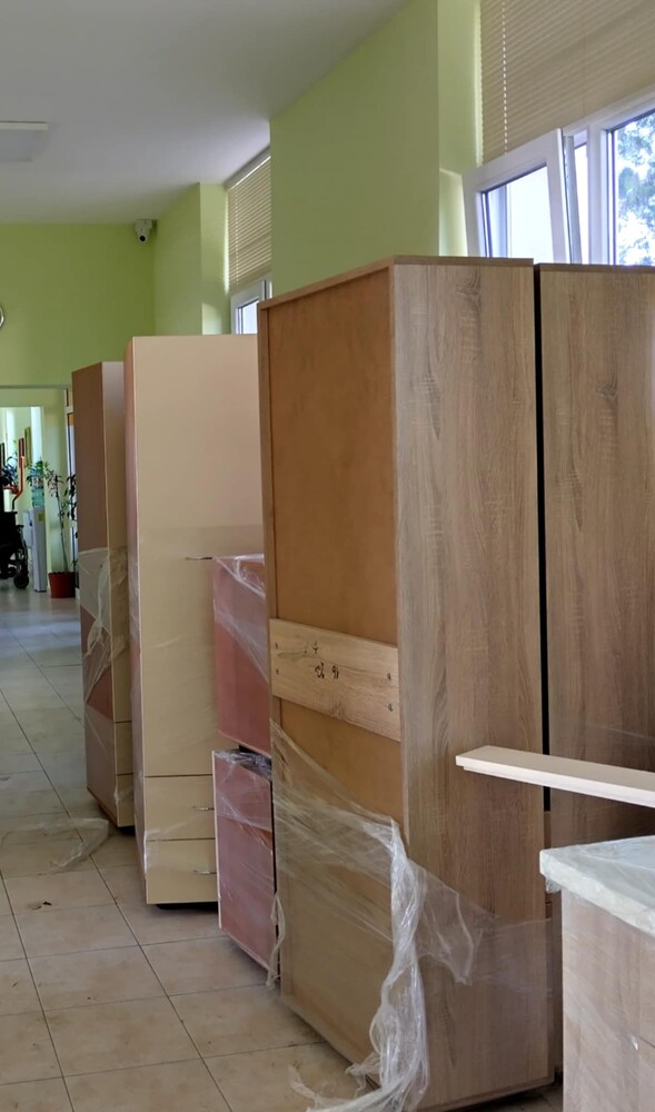 Община Тервел: Доставя се ново обзавеждане в дома за стари хора чрез проекта за реформирането му