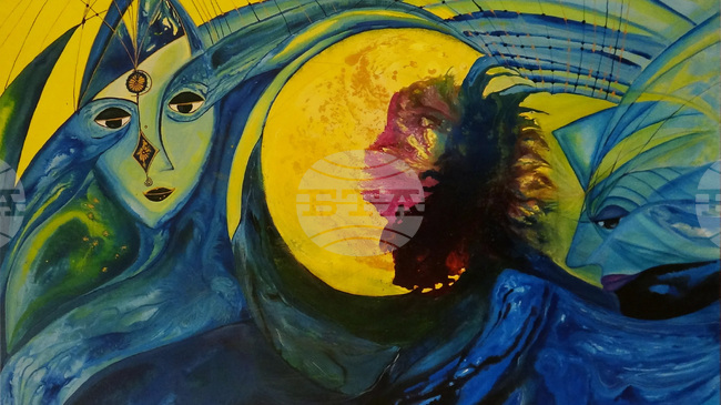 Ани Рангелова - Анира подрежда изложбата „ReBorn/Вътрешен код“ в София