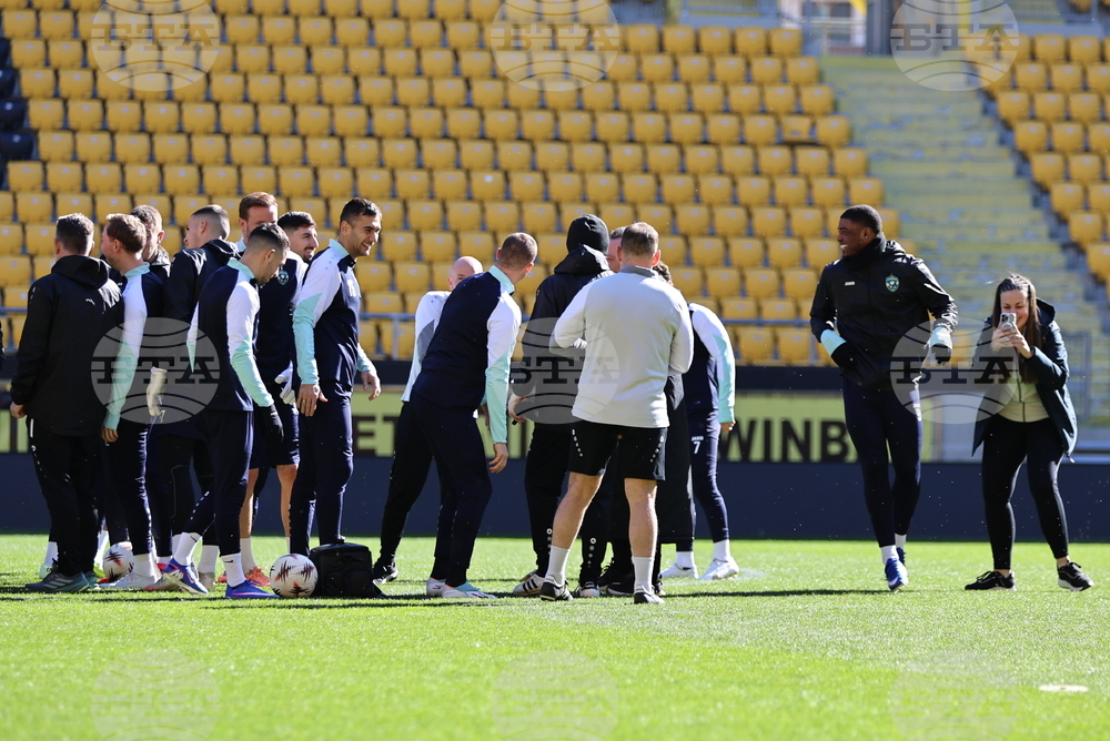 Пловдив - Лудогорец - тренировка