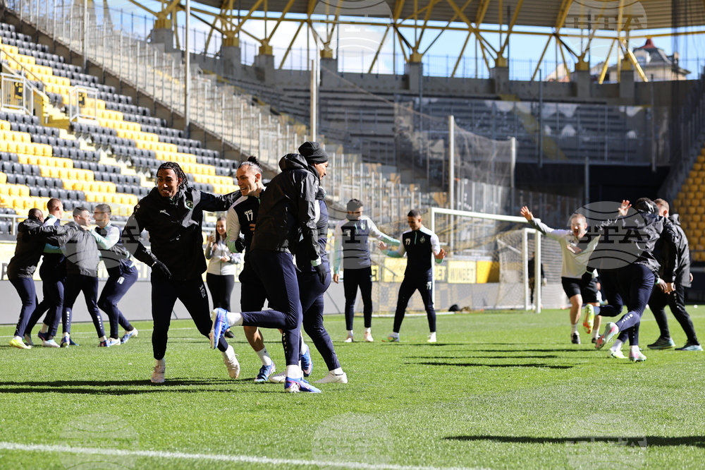 Пловдив - Лудогорец - тренировка