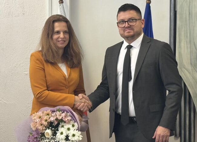 Новият областен управител на Стара Загора Ива Радева официално встъпи в длъжност