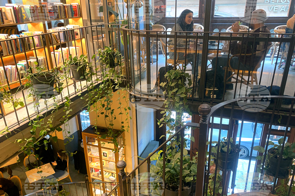 Турция - кафе „Миноя Пера“ - книги - Георги Господинов