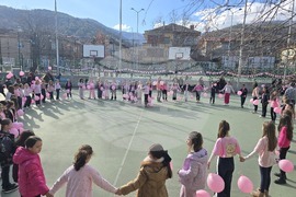 Ден на розовата фланелка - Трето основно училище „Гоце Делчев"