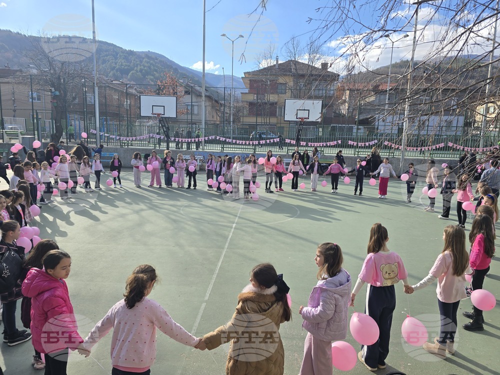 Ден на розовата фланелка - Трето основно училище „Гоце Делчев"