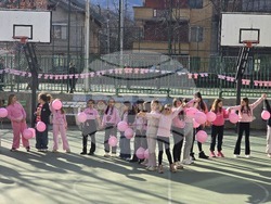 Ден на розовата фланелка - Трето основно училище „Гоце Делчев"