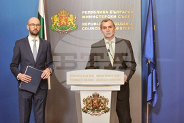 Министерски съвет - Георги Клисурски - Михаил Околийски - брифинг