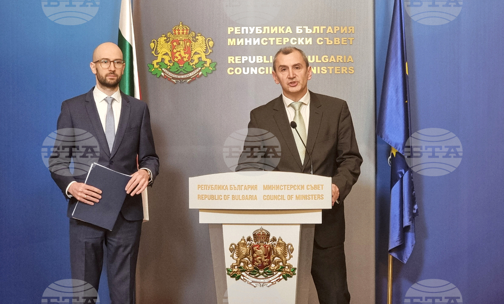 Министерски съвет - Георги Клисурски - Михаил Околийски - брифинг