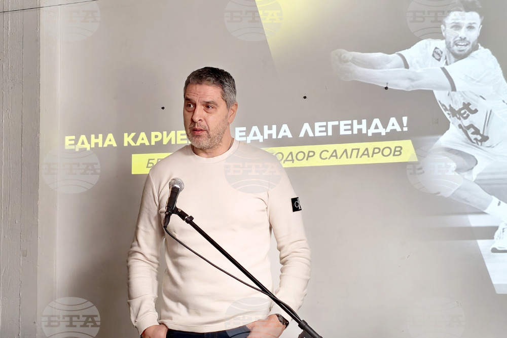 Теодор Салпаров - пресконференция - волейбол