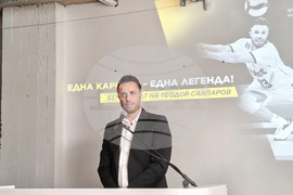 Теодор Салпаров - пресконференция - волейбол