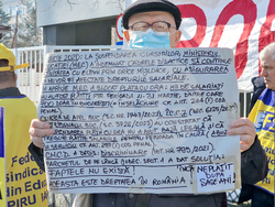 Румъния - Букурещ - образование - протест